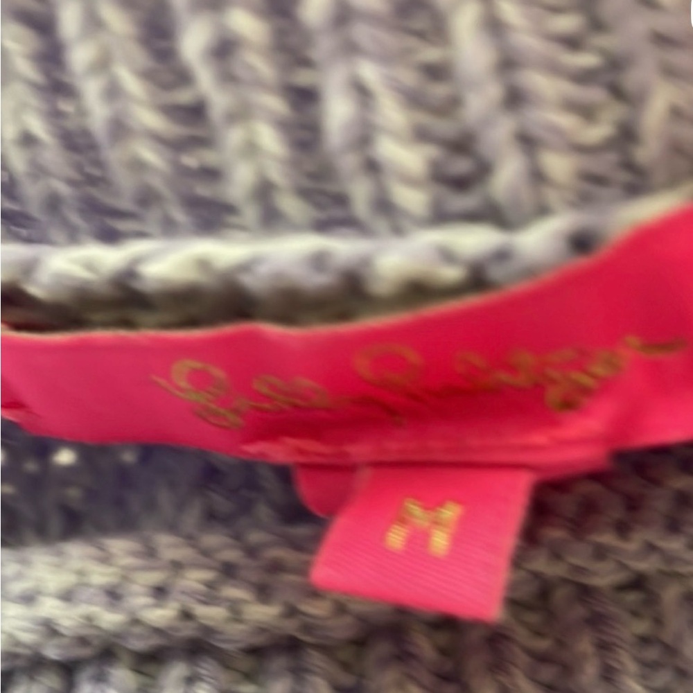 EUC Lilly Pulitzer Women's Cable Knit Sweater - Light Purple - Picture 2 of 4